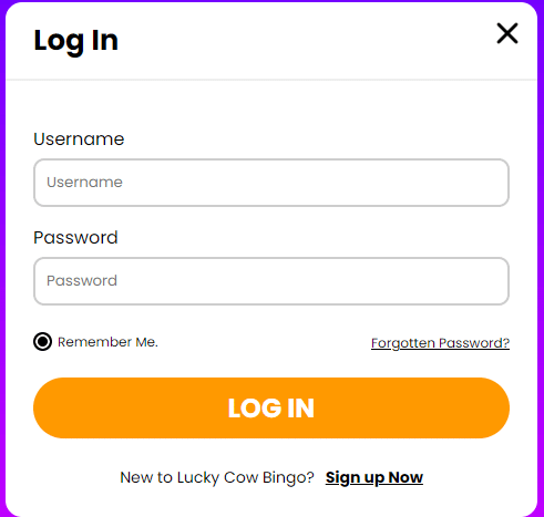 Click on “Sign Up” or “Join Now”