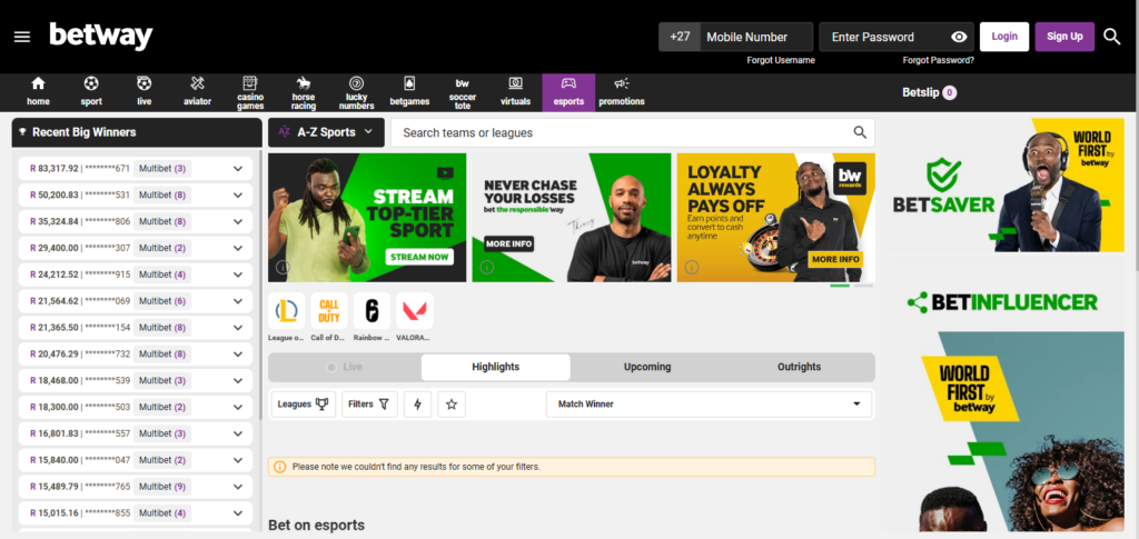 Betway Esports