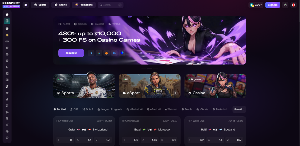 Dexsport Telegram Access