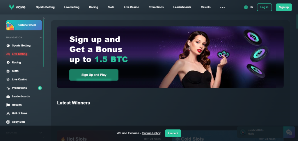  Vave Casino