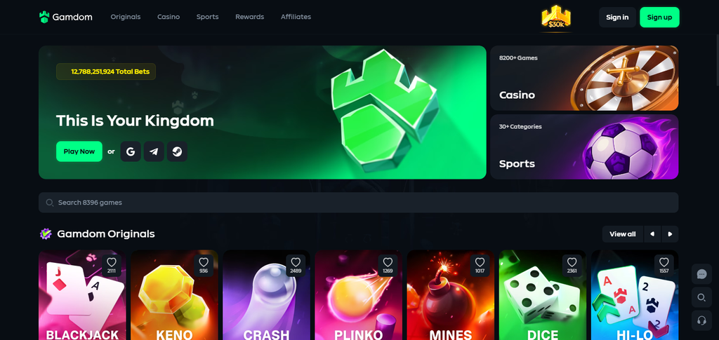 1. Gamdom